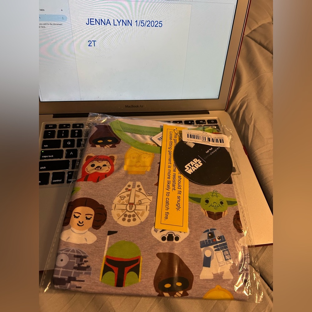 Little Sleepies Star Wars 2T